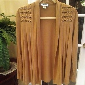 Soft Faux Suede Jacket S/M